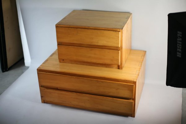 French Modular Cabinets From Maison Regain 1960s Set Of 2 For Sale At Pamono