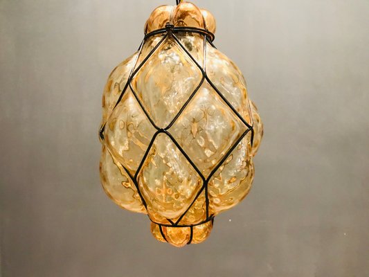 Vintage Murano Glass Pendant Lamp 1950s for sale at Pamono