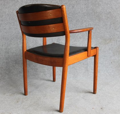 Danish Oak J62 Armchair by Poul Volther for FDB, 1963 for Danish Oak J62 Armchair by Poul Volther for FDB, 1963 for