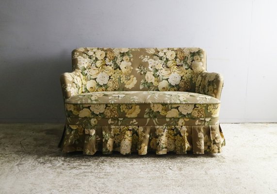 Mid Century 2 Seater Floral Sofa 1960s For Sale At Pamono