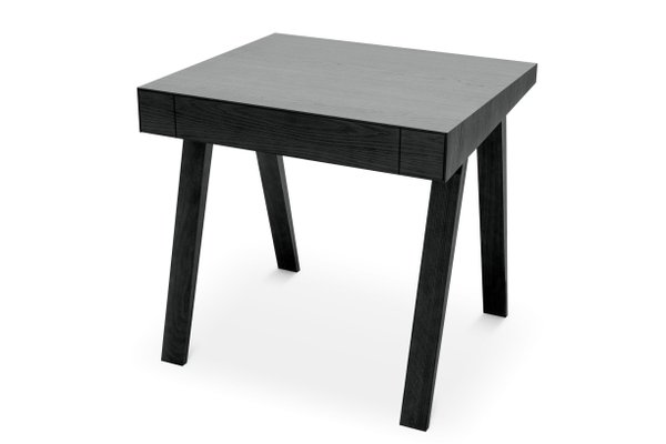 Small Black 4 9 Desk By Marius Valaitis For Emko At Pamono Small Black 4 9 Desk By Marius Valaitis