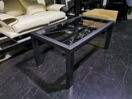 Table De Salle à Manger Roche Bobois Table De Salle A Manger En Verre Par Roche Bobois 1990s En Vente Sur Pamono