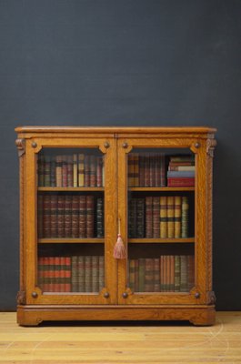 Antique Victorian Oak Bookcase For Sale At Pamono