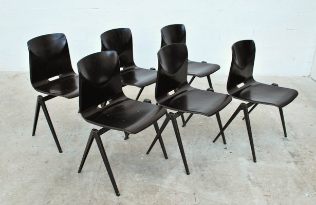 Industrial Dining Chairs From Galvanitas 1970s Set Of 6 For Sale At Pamono Dining chairs don't just have to look good, but should feel good, too. pamono