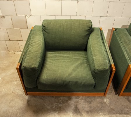 Italian Model 920 Lounge Chairs By Tobia Afra Scarpa For Cassina 1966 Set Of 2 For Sale At Pamono