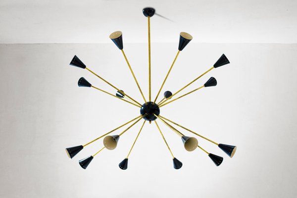 mid century sputnik light