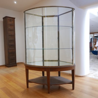 Antique glass 2024 china cabinet