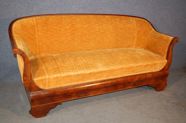 Divano Biedermeier In Noce Meta Xix Secolo In Vendita Su Pamono
