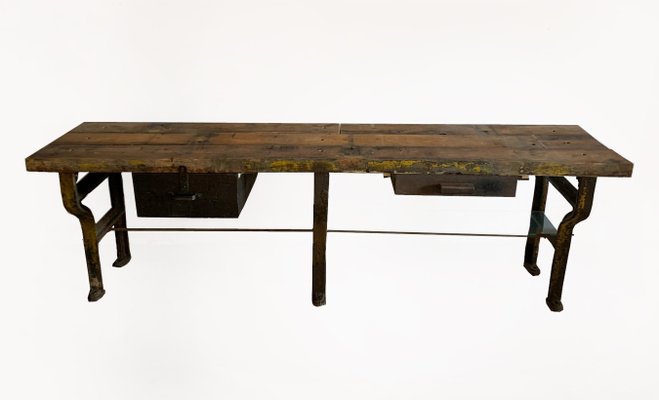 Banc De Travail Industriel Annees 20 En Vente Sur Pamono