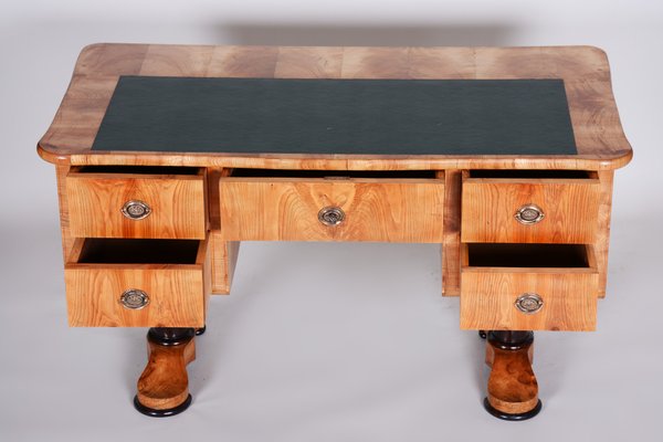 Antiker Biedermeier Schreibtisch Aus Eschenholz Bei Pamono Kaufen