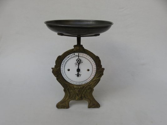 Antique Art Nouveau Kitchen Scales from Krups for sale at Pamono