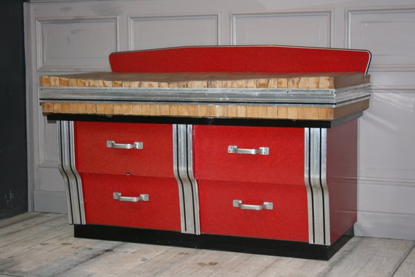 beech changing table