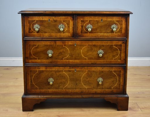 Antique Victorian Burr Walnut Dresser For Sale At Pamono