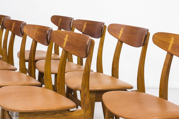 Model CH30 Side Chairs by Hans J. Wegner for Carl Hansen & Søn, 1960s, Set of 8 Model CH30 Side Chairs by Hans J. Wegner for Carl Hansen & Søn, 1960s, Set of 8