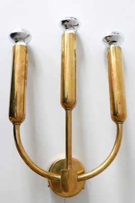 Mid Century Modern Brass Sconce 1950s For Sale At Pamono