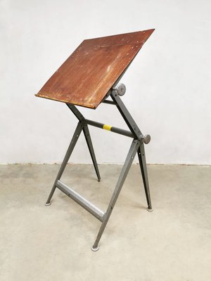 Tavolo Da Disegno Vintage Di Friso Kramer And Wim Rietveld Per