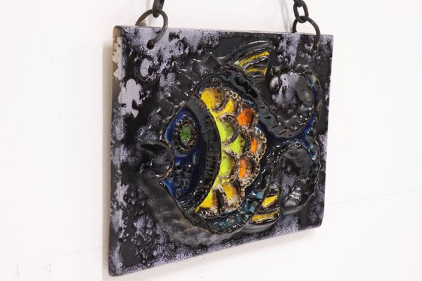 Ceramic Wall Plaque From Ruscha 1970s For Sale At Pamono