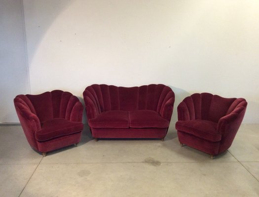 Living Room Set 1940s Set Of 3