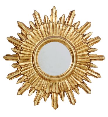 Gilt Sunburst Mirrors 1970s Set Of 2 For At Pamono Gilt Sunburst Mirrors 1970s Set Of 2