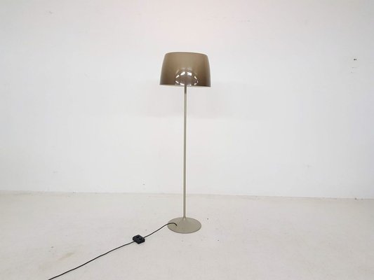 Acrylic Glass Floor Lamp 1960s For, Vintage Lucite Floor Lamp With Table Base