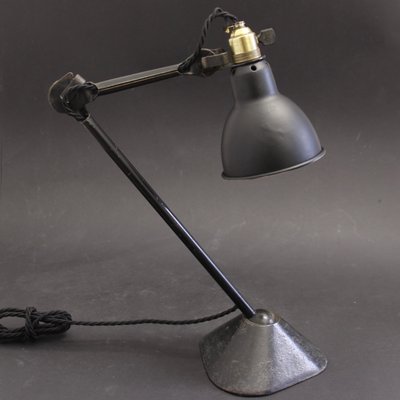 French Model 205 Table Lamp by Bernard Albin Gras for Ravel Clamart, 1930s French Model 205 Table Lamp by Bernard Albin Gras for Ravel Clamart, 1930s