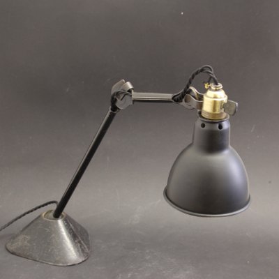 French Model 205 Table Lamp by Bernard Albin Gras for Ravel Clamart, 1930s French Model 205 Table Lamp by Bernard Albin Gras for Ravel Clamart, 1930s