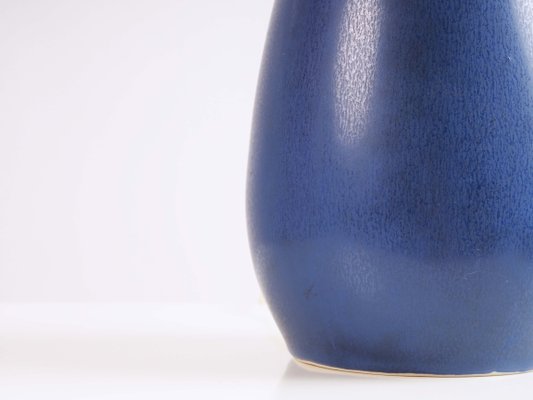Danish Blue Table Lamp Base By Per Linnemann Schmidt For Palshus 1950s For Sale At Pamono