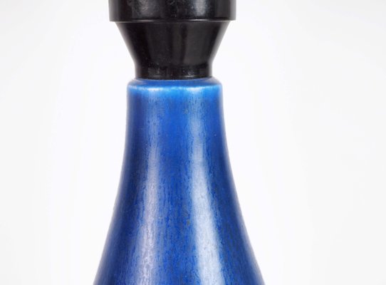 Danish Blue Table Lamp Base By Per Linnemann Schmidt For Palshus 1950s For Sale At Pamono