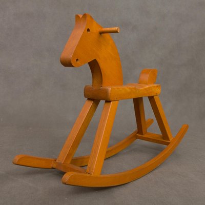 plywood rocking horse
