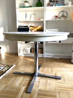 Extendable Formica Round Table 1970s For Sale At Pamono