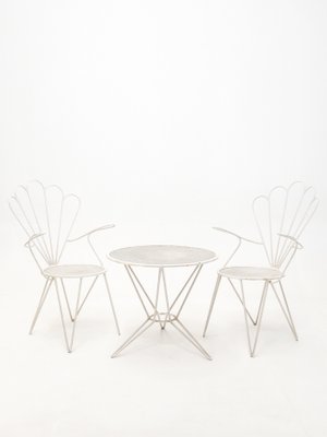 Garden Chairs 1950s Set Of 3 For Sale At Pamono