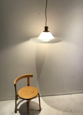 Italian Glass Pendant Lamp, 1960s for 