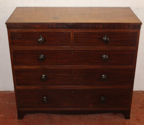 Small Antique Mahogany Dresser For Sale At Pamono