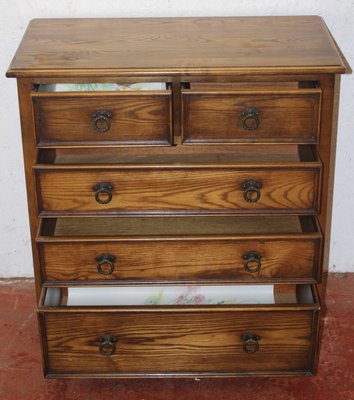 Small Oak Chest Of Drawers 1960s For Sale At Pamono