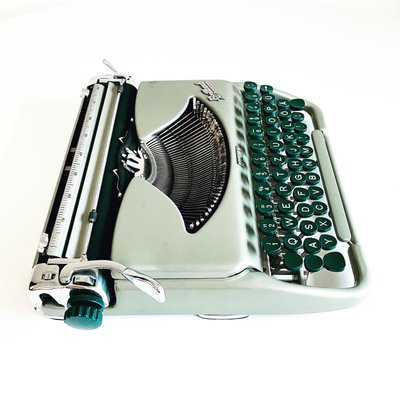 Vintage Schreibmaschine Von Brilliant Neckermann Junior 1950er