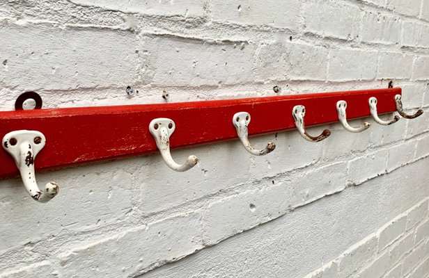 vintage coat rack hooks