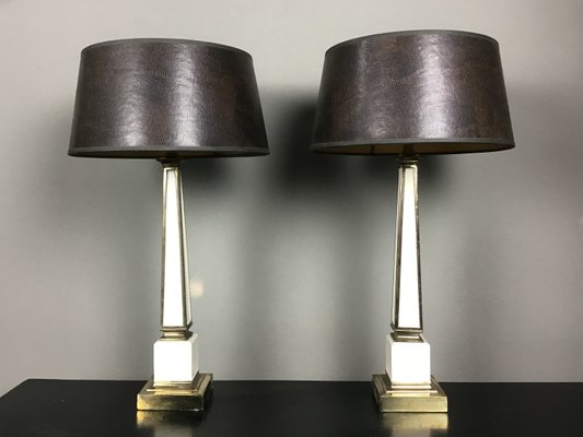 French Obelisk Table Lamps 1970s Set, Top 10 Table Lamps
