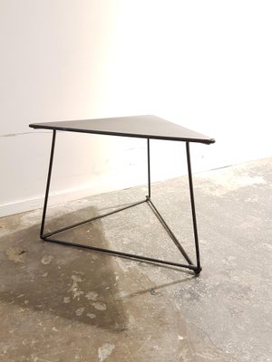 Oti Steel Triangular Side Table By Niels Gammelgaard For Ikea
