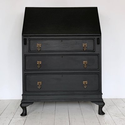 Mid Century Black Painted Cabinet For Sale At Pamono