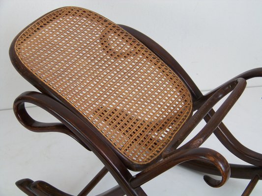 rocking chair with rocking footstool