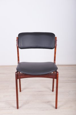 Model 49 Rosewood Dining Chairs by Erik Buch for Oddense