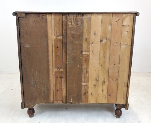 Antique Victorian Dark Pine Dresser For Sale At Pamono