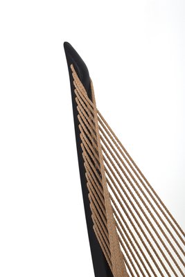 Vintage Harp Chair By Jorgen Hovelskov For Christensen Larsen For Sale At Pamono