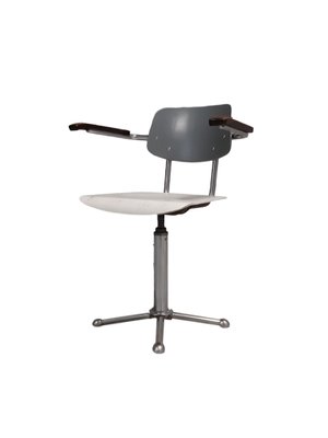 Modernist Lacquered Wood Desk Chair 1940s For Sale At Pamono