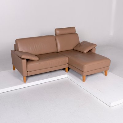 Vintage Brown Leather Corner Sofa From Rolf Benz For At Pamono Vintage Brown Leather Corner Sofa From