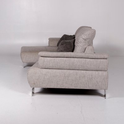 Vintage Ecksofa Mit Grauem Stoffbezug Von Musterring Bei Pamono Kaufen