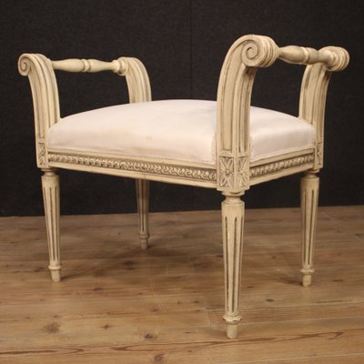 Louis Xvi Style Italian Lacquered Bench 1960s For Sale At Pamono