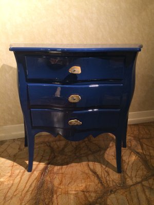 Louis Xv Style Blue Rosewood Dresser 1950s For Sale At Pamono