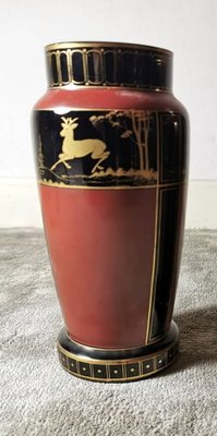 Art Deco Glass Vases 1930s Set Of 2 For Sale At Pamono