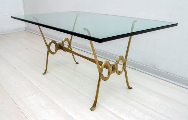 Mid Century Italian Brass And Crystal Coffee Table 1950s For At Pamono - Crystal Coffee Table Mid Century Italian Brass And Crystal Coffee Table 1950s For At Pamono - Crystal Coffee Table